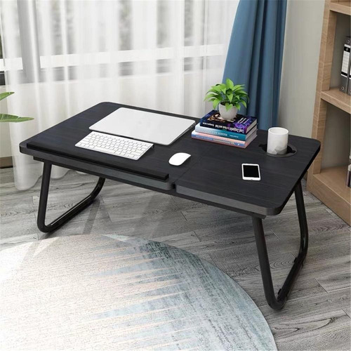Mesa Portatil Notebook Madeira Dobravel Suporte Ajustavel