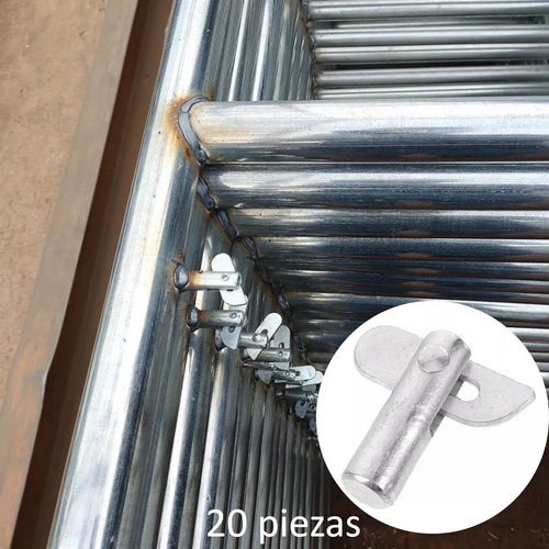 Conector Pin-saffolding Union De 20 X 11 Mm X 38 Mm