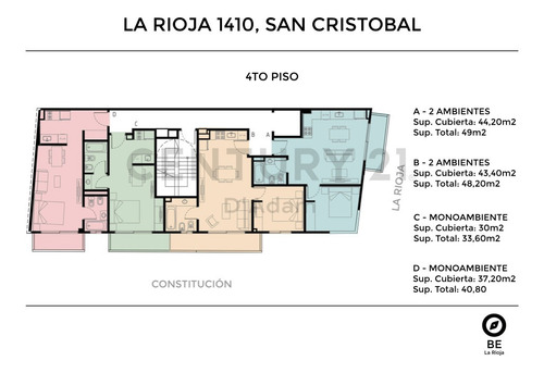 Imagen 14 de 18 de Fideicomiso Al Costo En San Cristóbal - Departamento Dos Ambientes