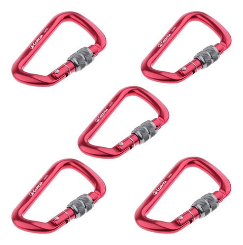 5x Fast Than Heavygate Screwgate Locking Carabiner 1