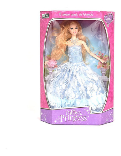Ditoys Princess Doll Modelo 3 Celeste Cuotas