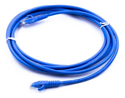 Cable De Red Dixon Patch Cord Cat6 Blue 3 Mt