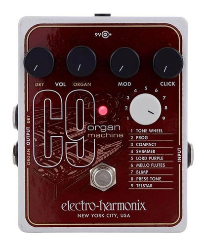 Emulador De Órganos Electro Harmonix C9 Organ Machine Oferta