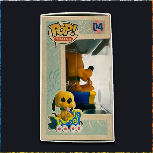 Funko Pop! Disney Pluto On The Casey Jr Train Attraction #04 (Usado)