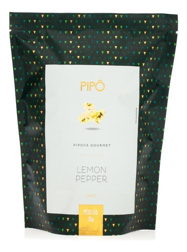 Kit 2x: Pipoca Lemon Pepper Pipó Gourmet 35g