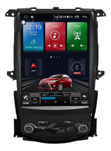 Nissan 370 Tesla 08-20 Android Gps Radio Touch Bluetooth Usb