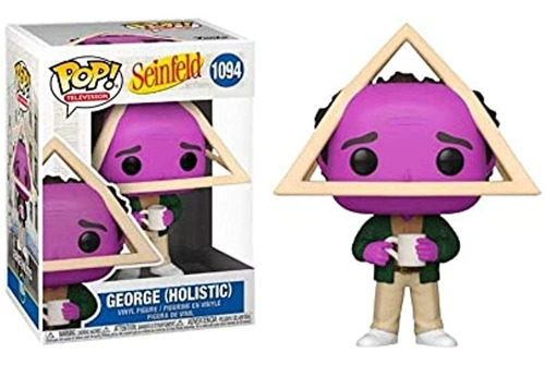 Funko Pop! Tv: Seinfeld - Holistic George Con Purple Face (e