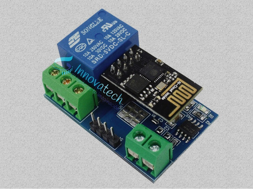  Módulo Rele Con Wifi Esp8266 Esp-01s 5vdc Relay Innovatech