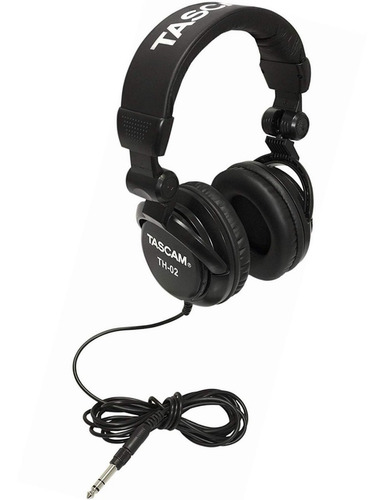 Imagen 2 de 3 de Tascam Th-02 Auriculares Cerrados Para Monitoreo