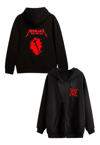 Campera Metallica - Kill Em All Algodon Frisado Unisex