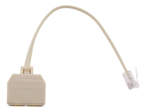 2 Vias Saída 4c Rj11 Telefone Linha Telefônica Modular