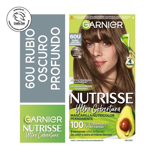 Nutrisse Ultra Cobertura N 6.0 Rubio Oscuro