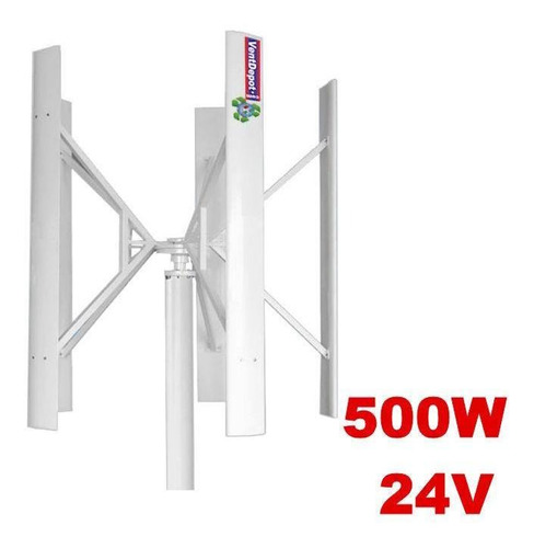 Aerogenerador Por Viento Casas, Mxvwd-010, 500 W, 24v, Vient