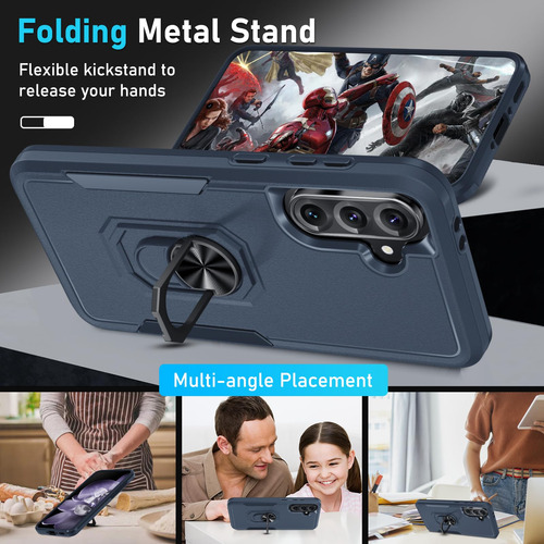 Funda De Samsung Galaxy A36, Con Soporte De Anillo