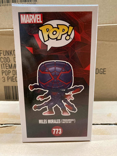 Miles Morales Programmable Matter 773 Spider-man Funko Pop