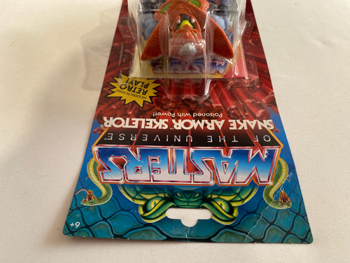 Snake Armor Skeletor Snake Men Motu Origins Retro Mattel W12 (Usado)