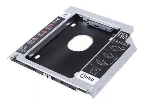 Caddy Hdd Ssd Sata Bandeja Para Laptop 2do Disco Duro 12.7mm