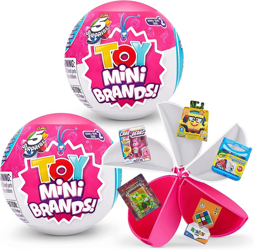 5 Surprise Toy Mini Brands Series 2 - 2-pack By Zuru 77251 M