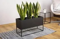 Comprar Maceteros Con Soporte En Hierro De Pie