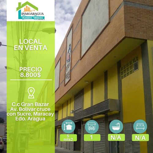 Local En Venta/ C.c Gran Bazar, Planta Baja/ Yp1390 