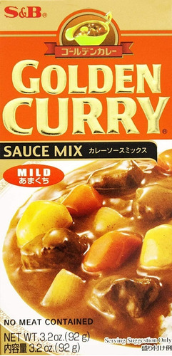S&b Golden Curry Suave / Mild Hot 92 Gramos Japones