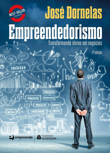 Empreendedorismo, Transformando Ideias Em Negócios: Físico, De José Dornelas., Vol. Único. Editora Gen, Capa Mole, Edição 8ª Em Português, 2021