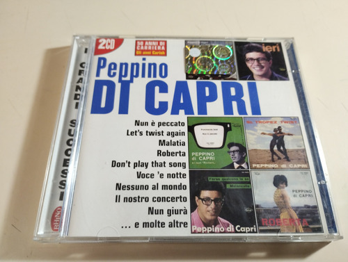 Peppino Di Capri - I Grandi Successi - Cd Doble Made In Eu 