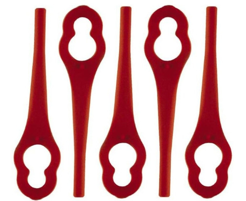 Cuchillas Repuestos Orilladora Inalámbrica Einhell 20 Piezas Color Rojo