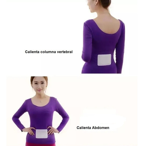 10 Parches Calientes Terapéutic Calor Dolor Menstrual Lumbag