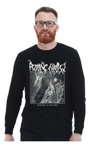 Polera Ml Rotting Christ Passage To Arctur Metal Abominatron