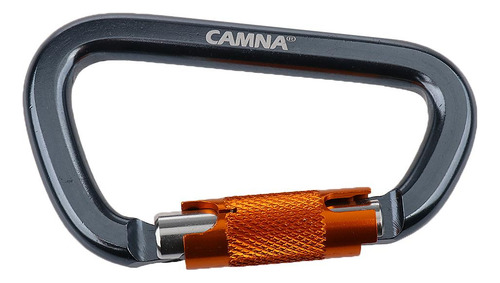 28kn D Carabiner Aluminio Auto Bloqueo Alpinismo Escalada -