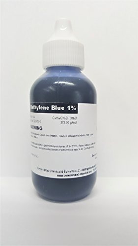 Azul De Metileno Al 1% Acuoso Manchas - Teñir Solución 1 Onz