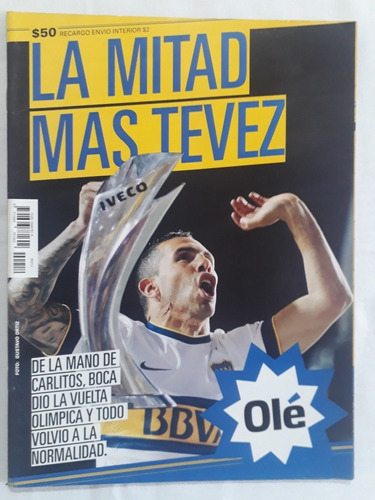 Revista Ole - Boca Campeòn 2015 - La Mitad Mas Tevez!!