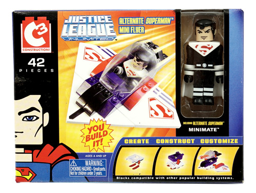 Dc Minimates C3 Justice League Alternate Superman Flyer