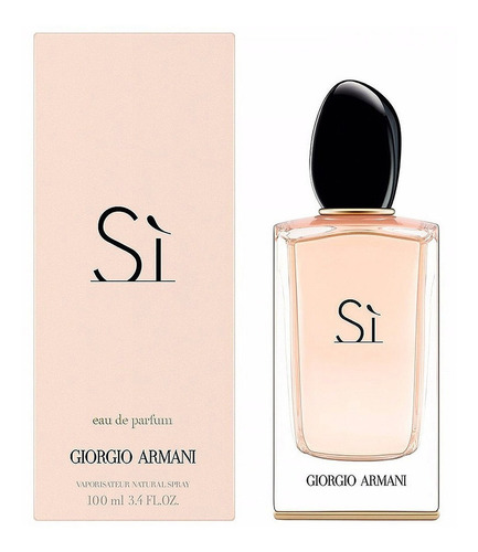 Armani Sì Eau De Parfum 100 ml Para Mujer, Nuevo Y Sellado!