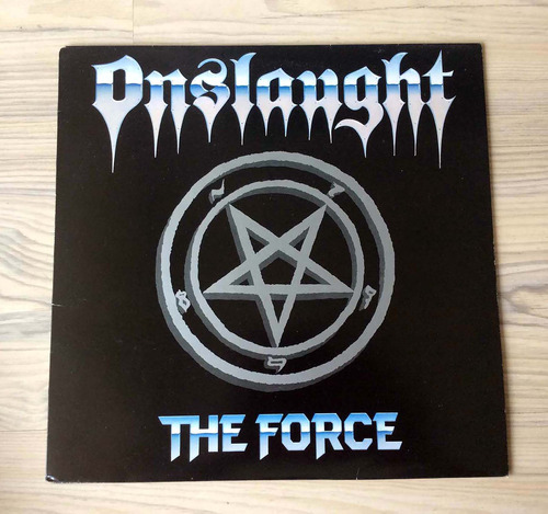 Vinilo Onslaught - The Force (1ª Ed. Japón, 1986)