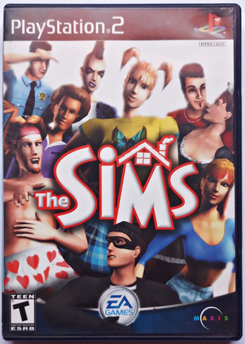 Jogo The Sims Playstation 2 Ps2 Original Mídia Física Americ