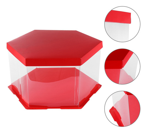 Contenedores Transparentes Para Postres, Tartas Y Tartas