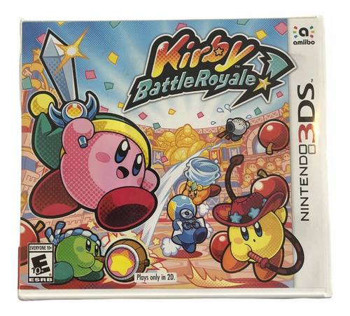 Videojuego Nintendo 3ds Kirby Battle Royale 2ds 2017 Nuevo