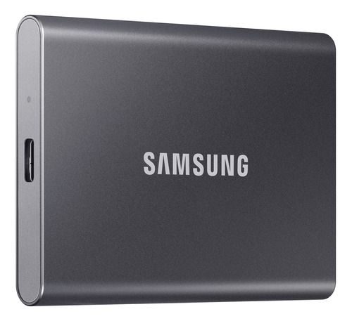 Samsung T7 Portable Ssd 500gb Titan Gray Hasta 1050mbs Usb 3