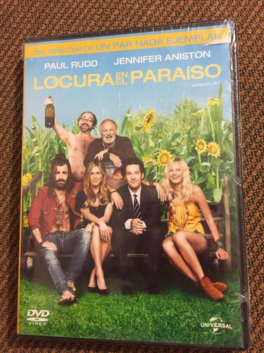 Locura En El Paraiso Dvd Original Jennifer Aniston