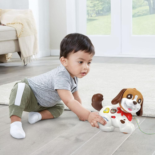 Cachorro Vtech Walk Y Woof Para Niños De 12 A 36 Meses