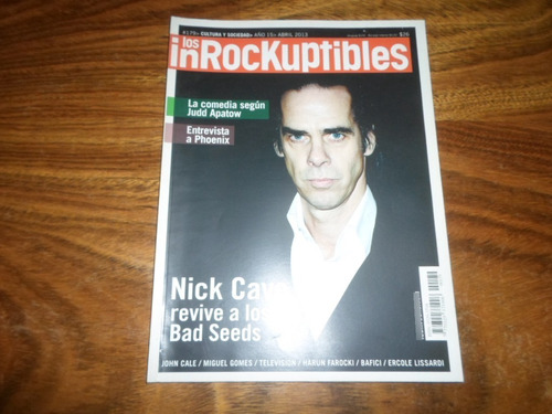 Inrockuptibles 179 Nick Cave Tom Verlaine David Bowie Suede