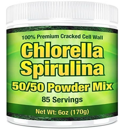 Espirulina De Clorella Premium 100% Natural 170 Gr