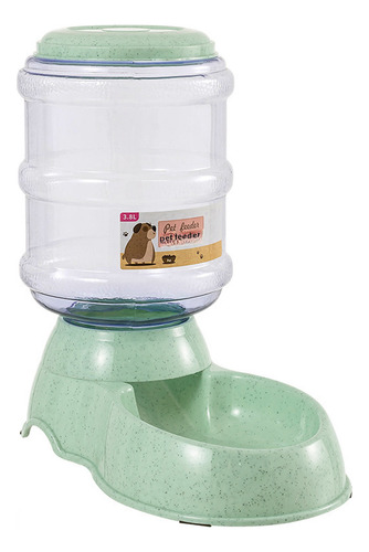 Pet Automatic Water Feeder Elevated Pet Bowl Plastic