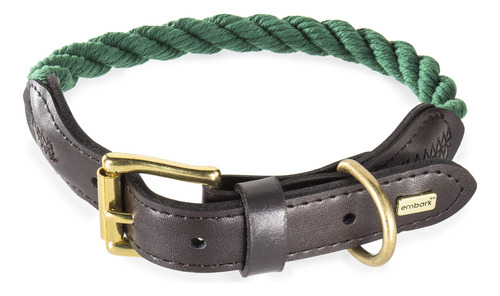 Embark Pets - Collar De Cuerda Para Perros Con Acabado De Al