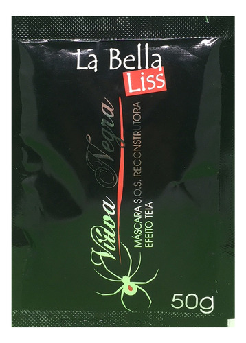 Máscara Reconstrutora Efeito Teia Sachê 50ml La Bella Liss