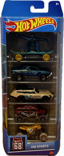 Hotwheels Set De 5 Sports