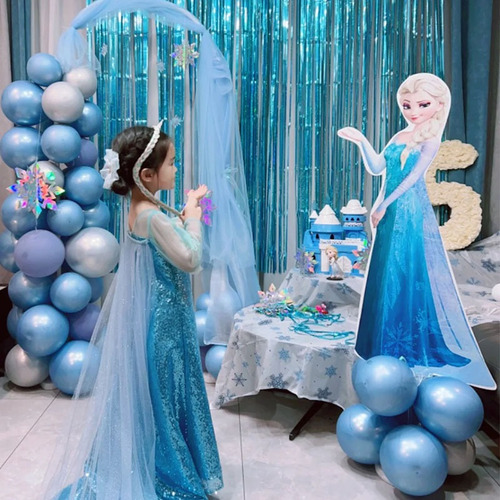 Globos Frozen Set De Arcos Decoracion Cumpleaños Para Fiesta