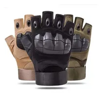Comprar Guantes Tácticos Nudillos Reforzados Medio Dedo Militar Ffss